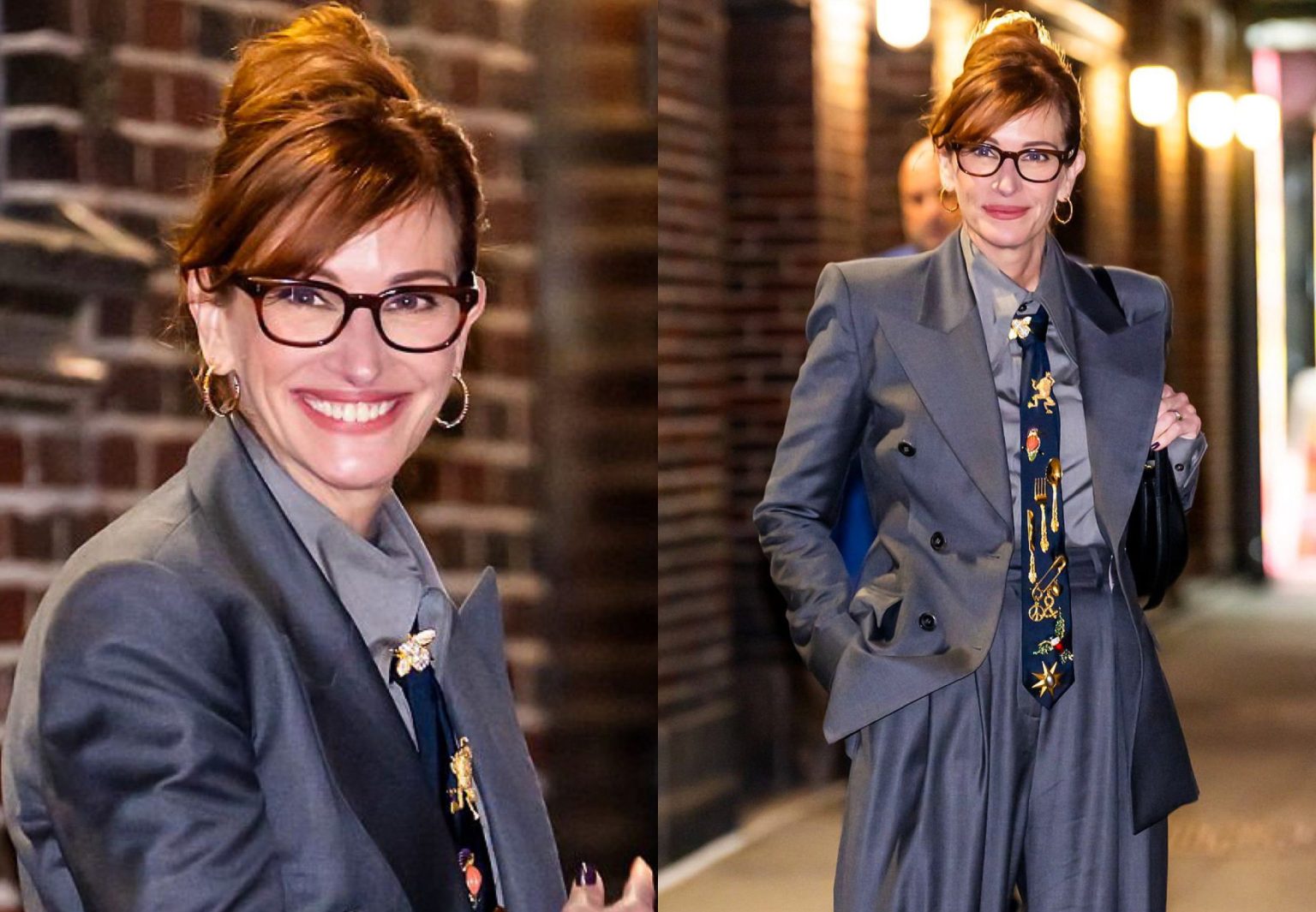 Julia Roberts revive su emblemático traje Armani de los Golden Globes 1990