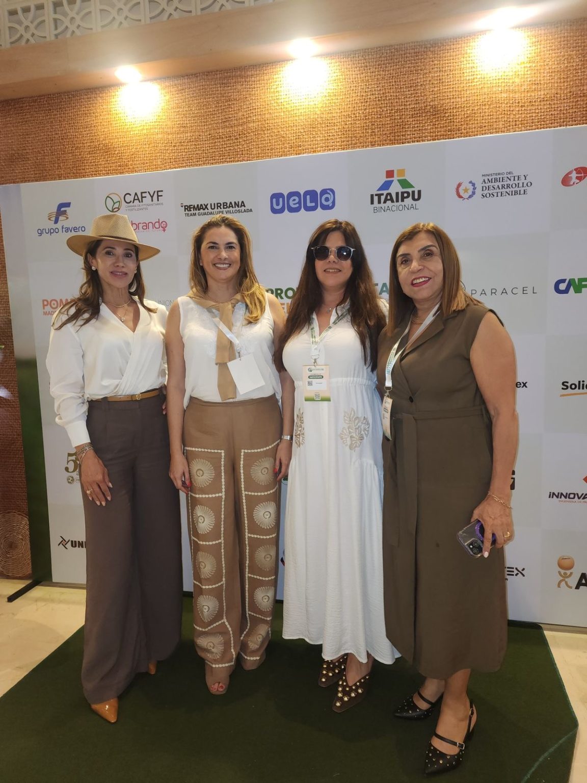 Mujeres fuertes del campo coparon el Sheraton