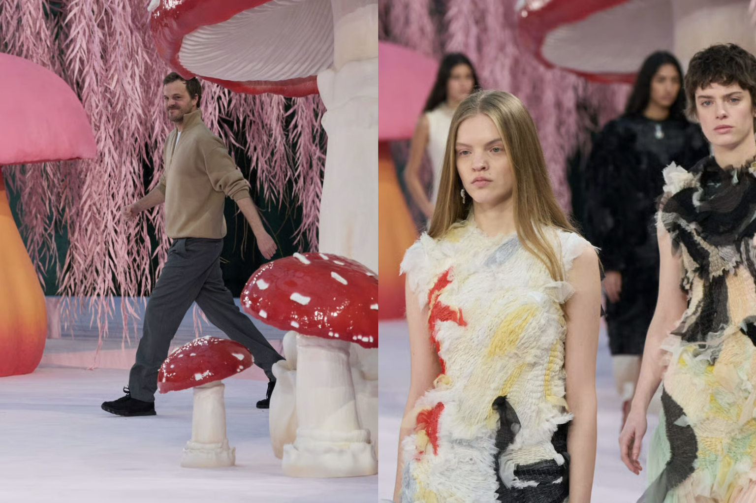 Matthieu Blazy debuta en la alta costura de Chanel con una colección inspirada en la naturaleza