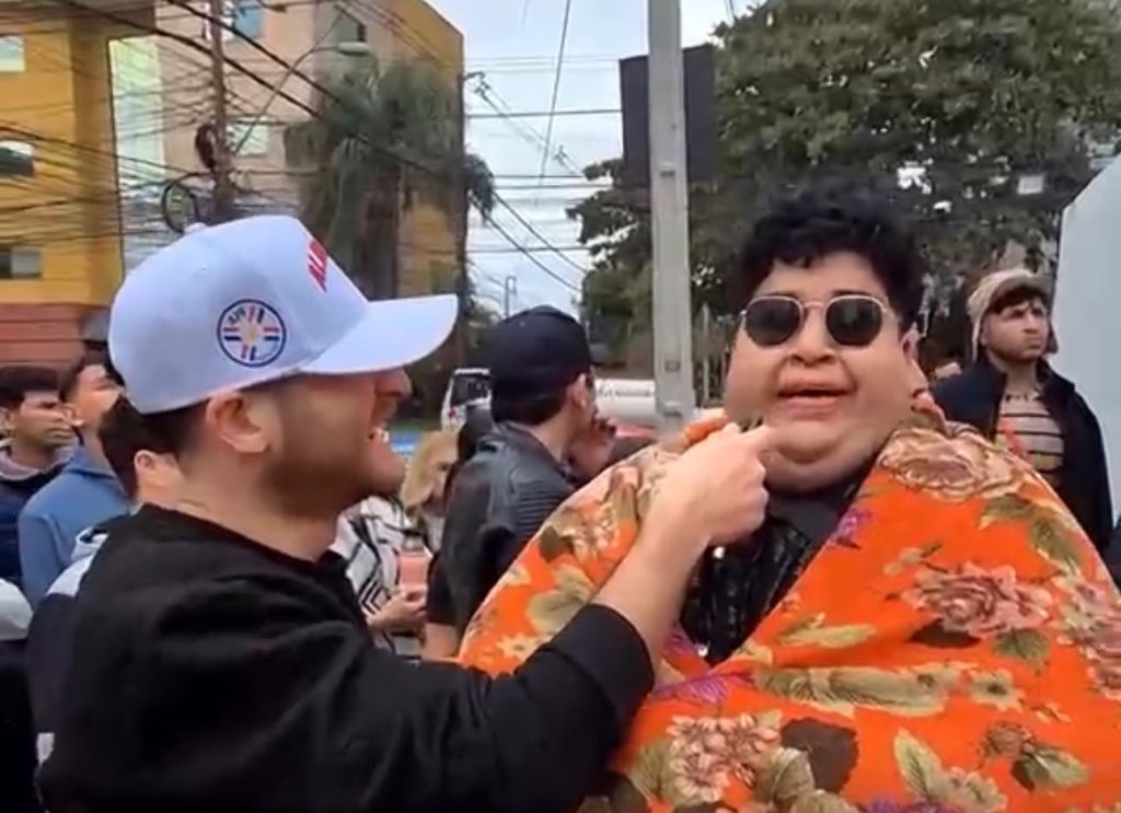 ¡Orly López no le tuvo miedo al frío y fue por todo al Baila 20 años!