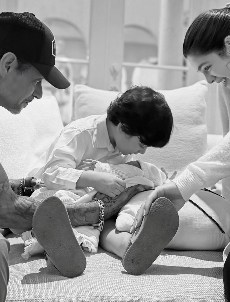 Nadia Ferreira y Marc Anthony anuncian el nacimiento de su segunda hija, Myla