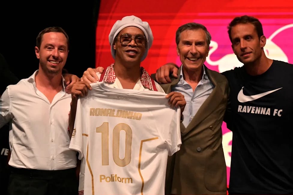 Ronaldinho sacude Italia: a los 46 años inicia una nueva aventura con el Ravenna FC