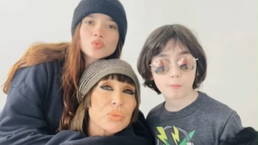 Moria Casán muestra su faceta más íntima: el particular vínculo que mantiene con sus nietos