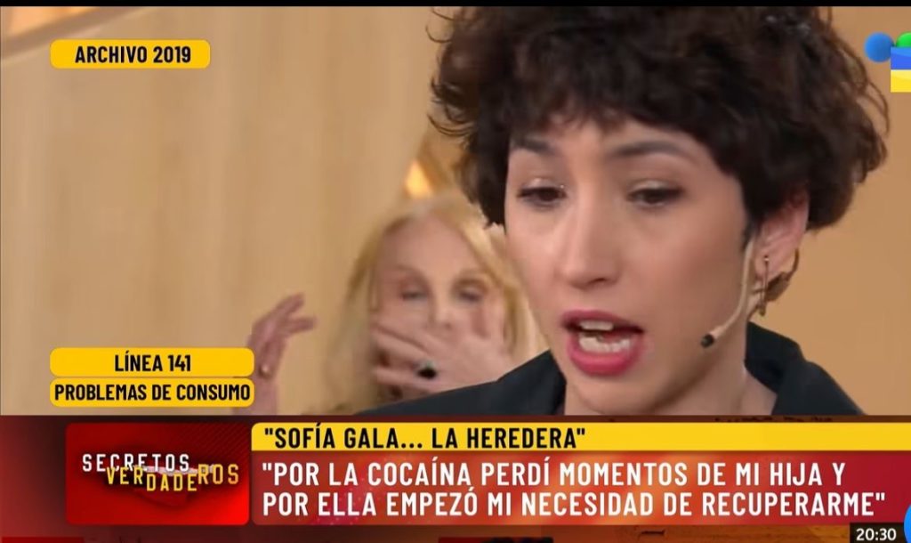 Sofía Gala, “la heredera de Moria”, habló de su pasado con las drogas y volvió a generar impacto