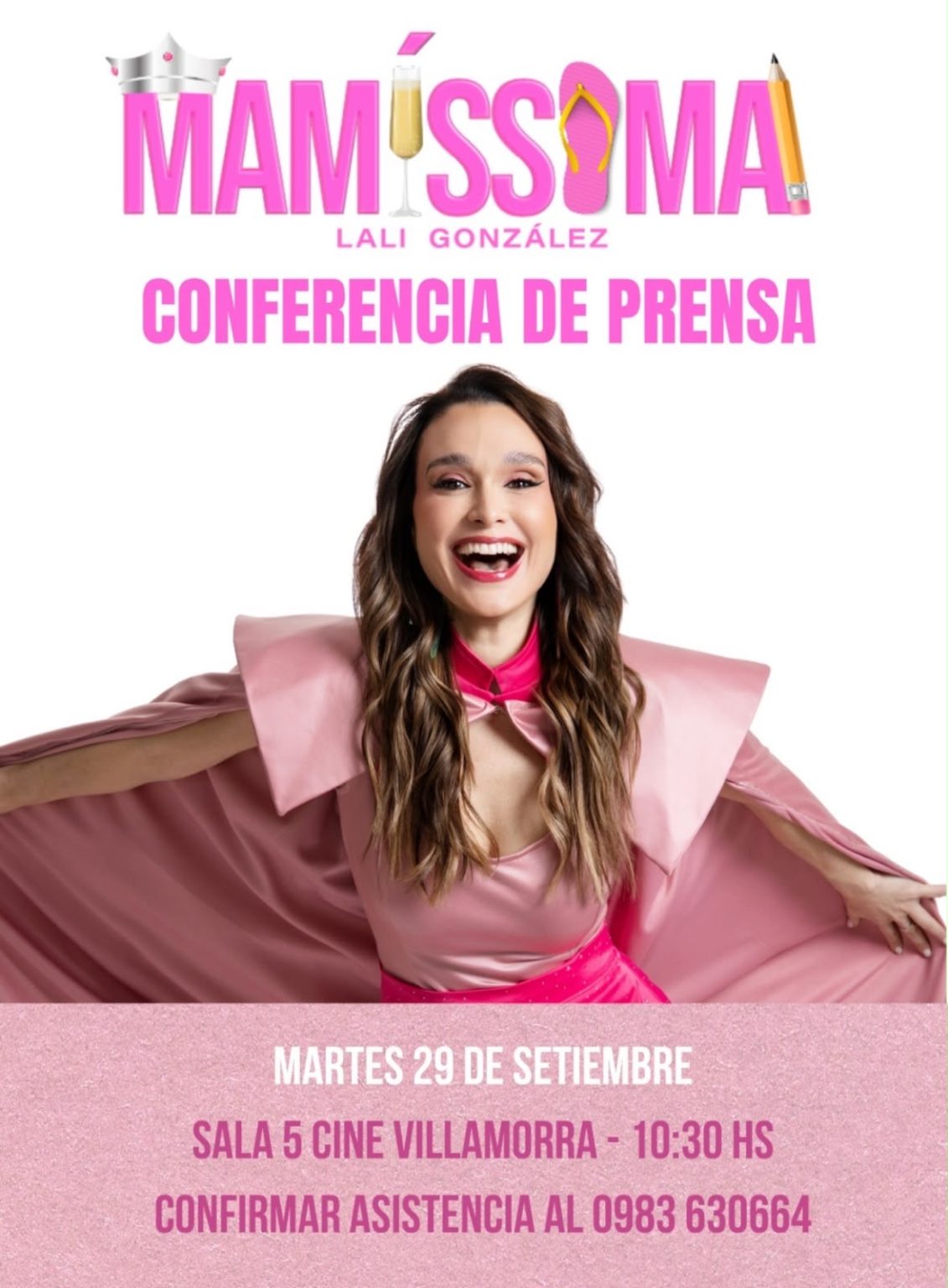 LALI GONZÁLEZ REGRESA AL ESCENARIO CON “¡MAMÍSSIMA!” Y PONE LA MATERNIDAD PATAS PARA ARRIBA