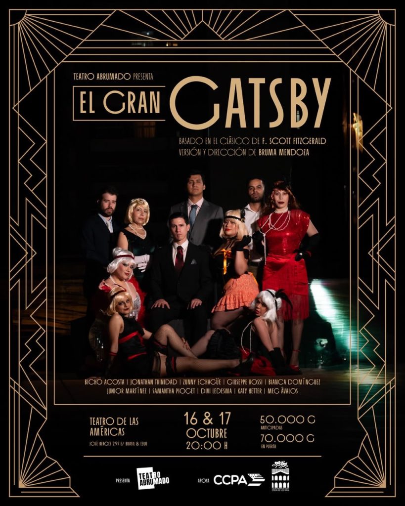 “EL GRAN GATSBY” DESEMBARCA EN ASUNCIÓN: LUJO, DESEO Y OBSESIÓN SUBEN A ESCENA