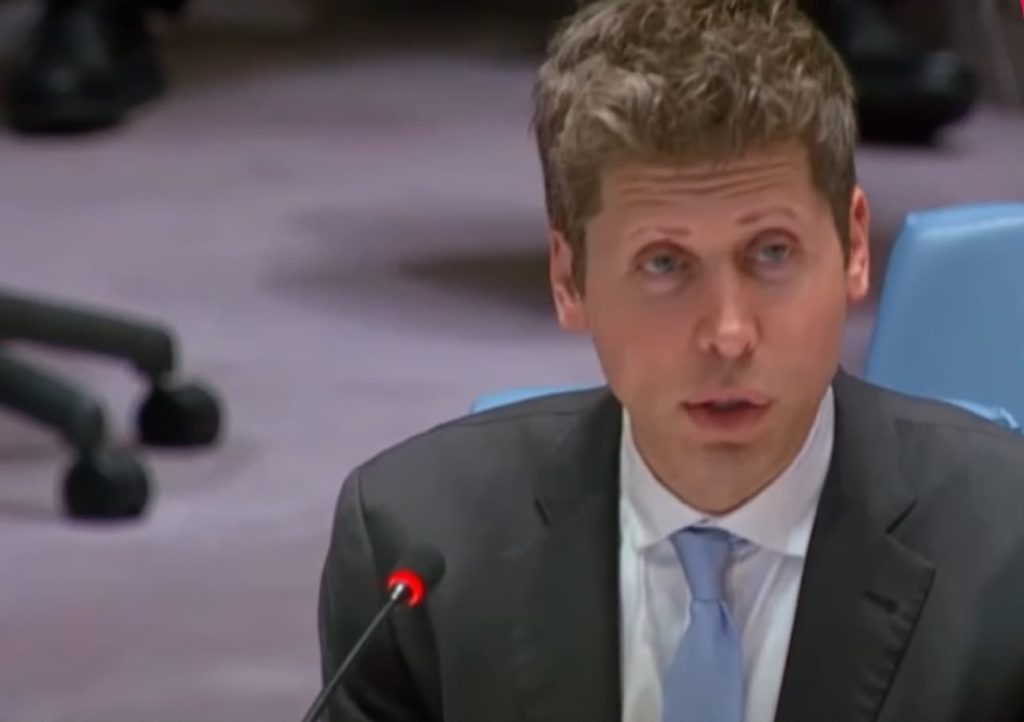SAM ALTMAN LLEVA EL DEBATE SOBRE LA IA A LA ONU Y PIDE COOPERACIÓN MUNDIAL