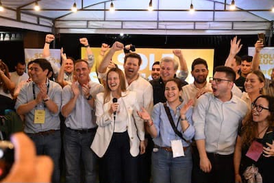 “ASUNCIÓN VOTÓ, ASUNCIÓN GANÓ”: SOLEDAD NÚÑEZ CELEBRA SU VICTORIA Y PROMETE RECONSTRUIR LA CAPITAL